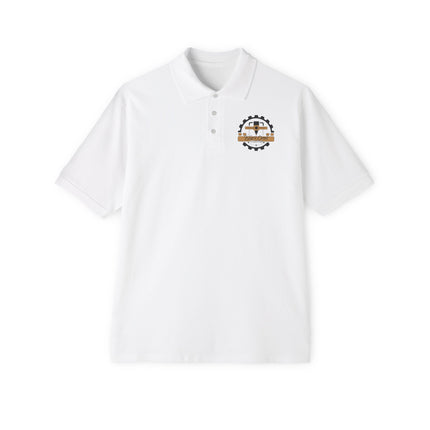 Logo Men's Polo — Vintage Golf Shirt