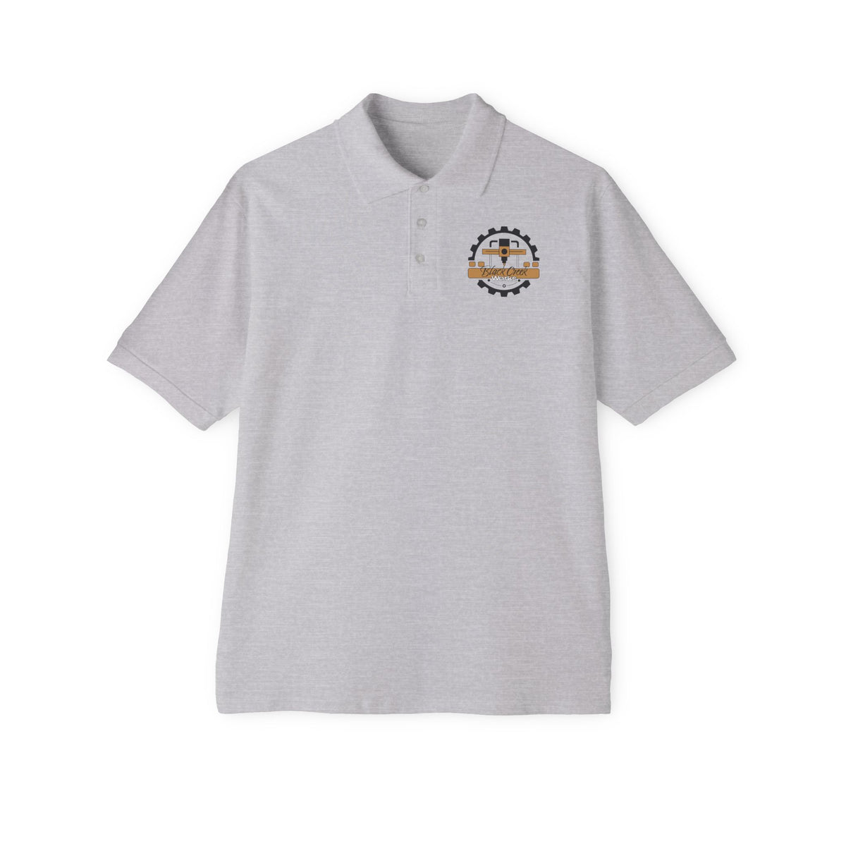 Logo Men's Polo — Vintage Golf Shirt-thumbmail-2