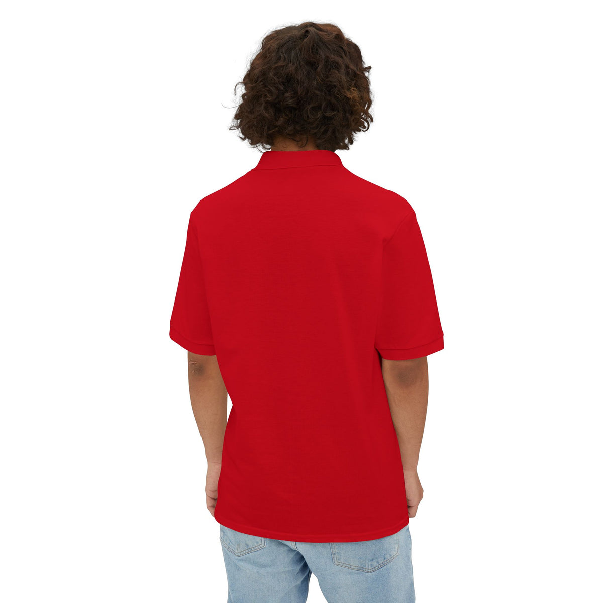 Logo Men's Polo — Vintage Golf Shirt-thumbmail-12