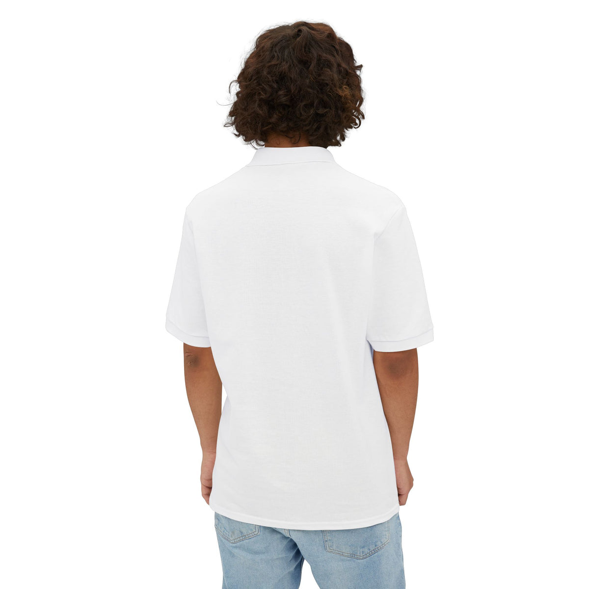 Logo Men's Polo — Vintage Golf Shirt-thumbmail-6