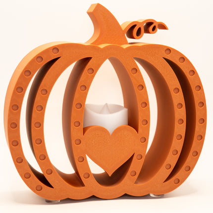 Pumpkin LED Tealight Holder