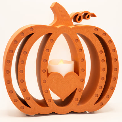Pumpkin LED Tealight Holder
