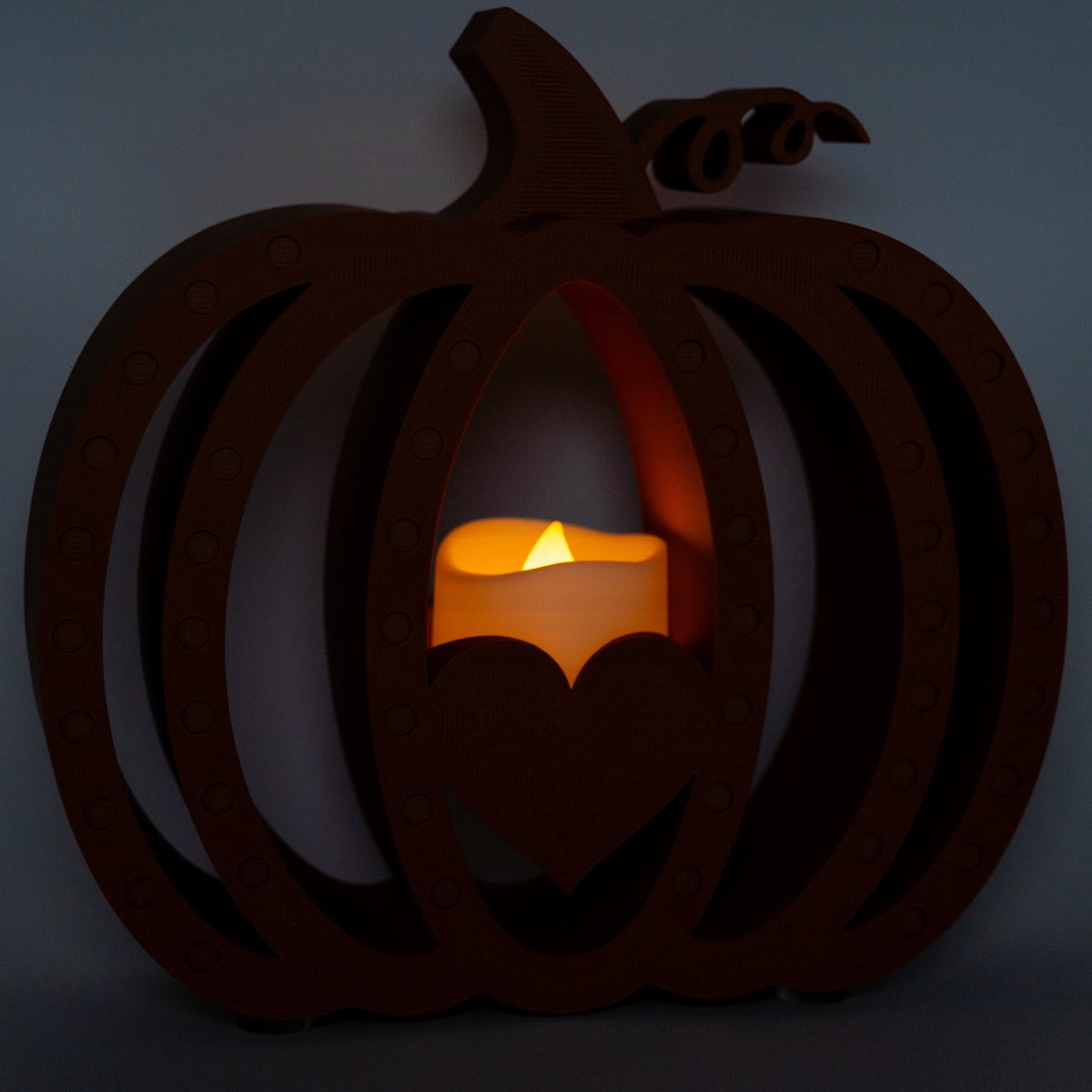 Pumpkin LED Tealight Holder-thumbmail-9