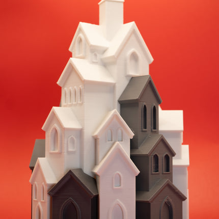 Winter Village Table Lamp