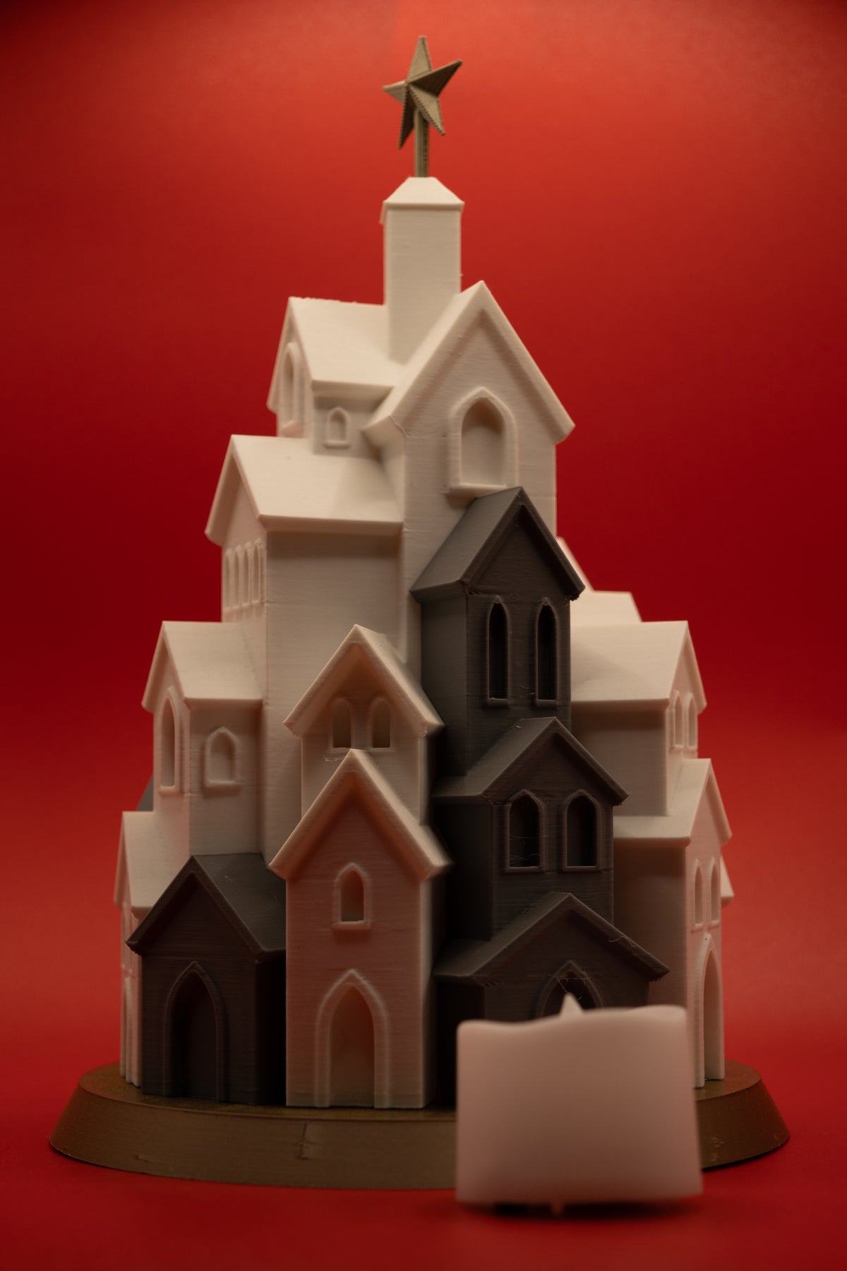 Winter Village Table Lamp