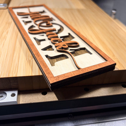 Wooden 3D Mom Sign