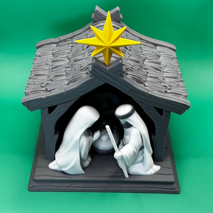 Nativity Scene Tealight Lamp