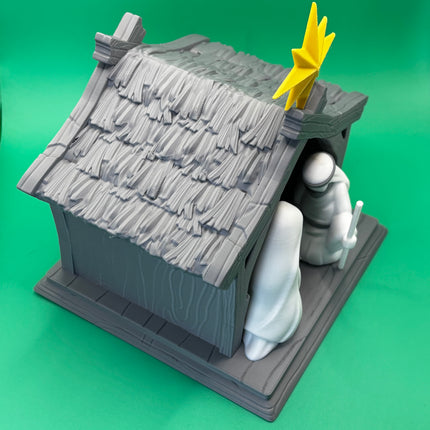 Nativity Scene Tealight Lamp