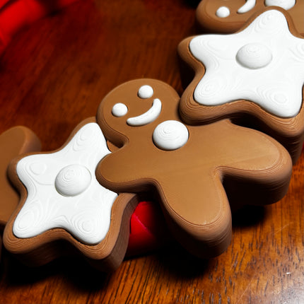 The Peppermint Gingerbread Wreath