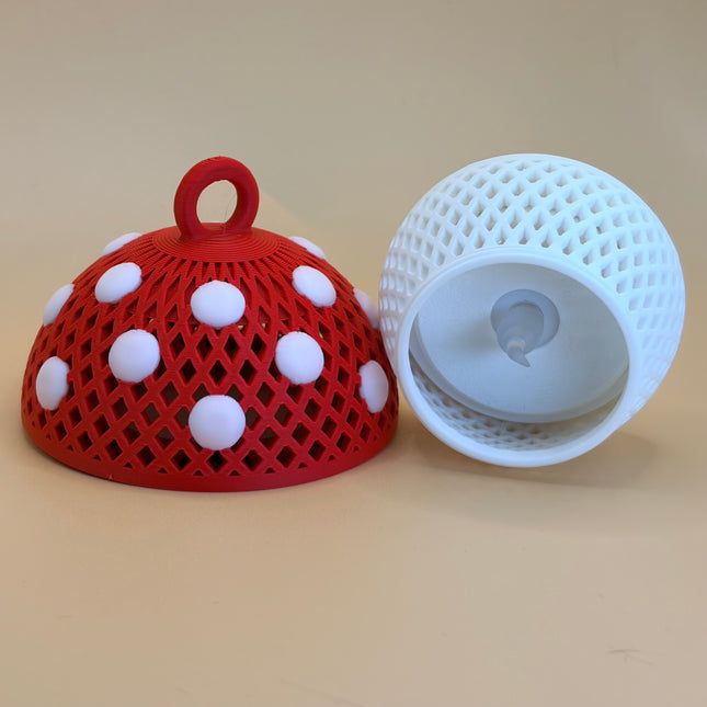 Mushroom Tealight Lantern (Hanging Version)