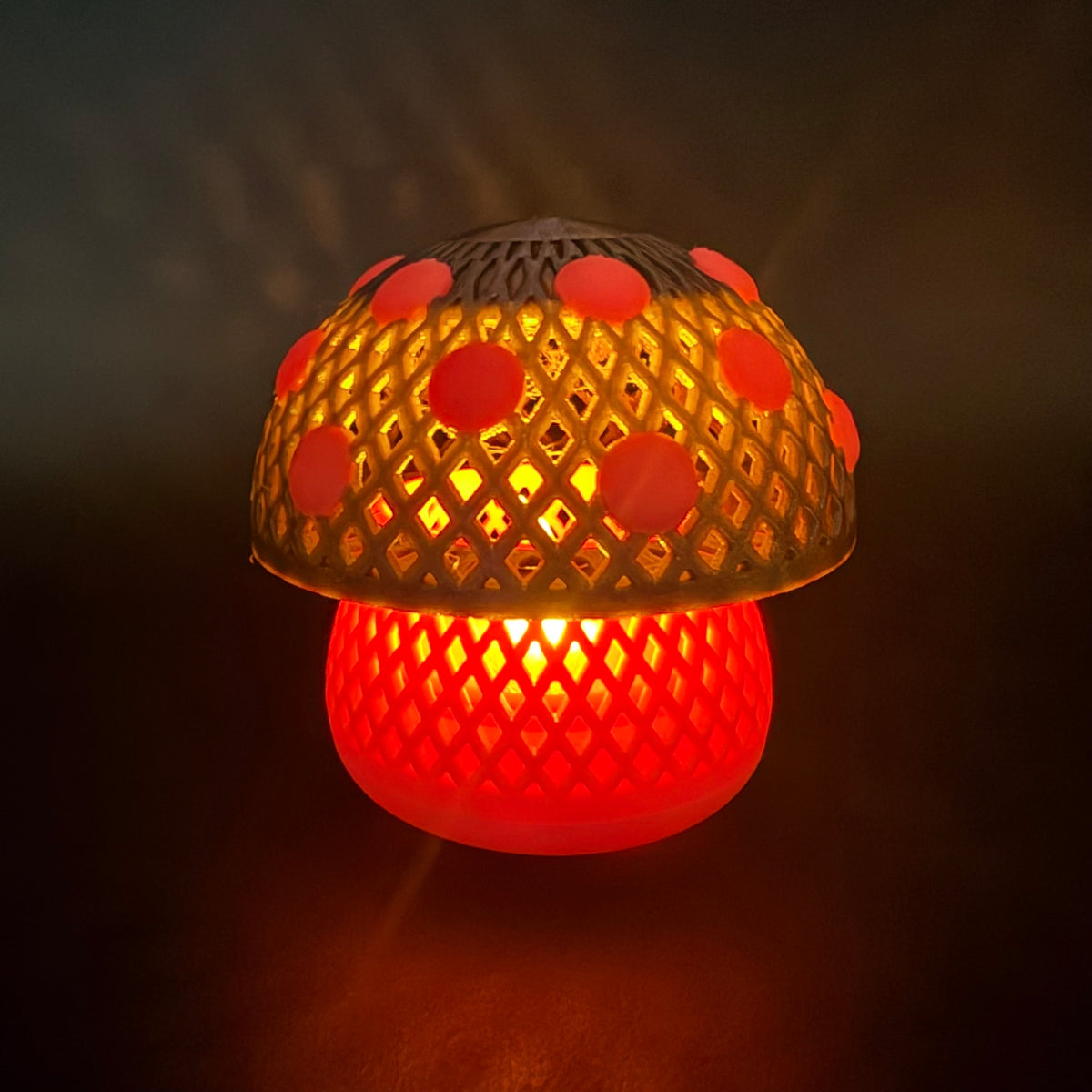 Mushroom Tealight Lantern (Tabletop Version)-thumbmail-2