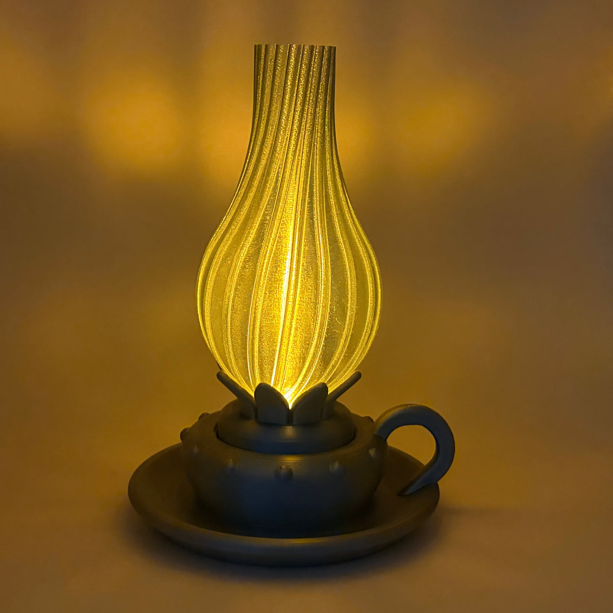 Old Fashioned Oil Lamp Tealight Lantern-thumbmail-6