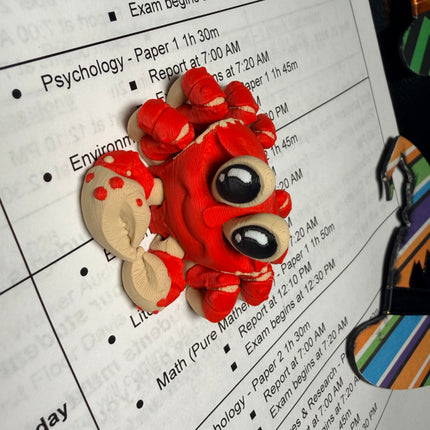 Mini Crab Magnet/Keychain