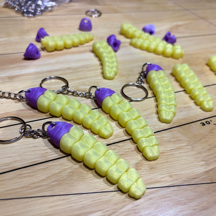 Rattlesnake Rattler Keychain