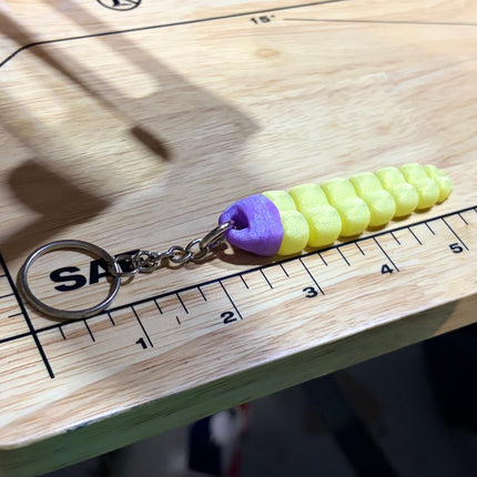 Rattlesnake Rattler Keychain