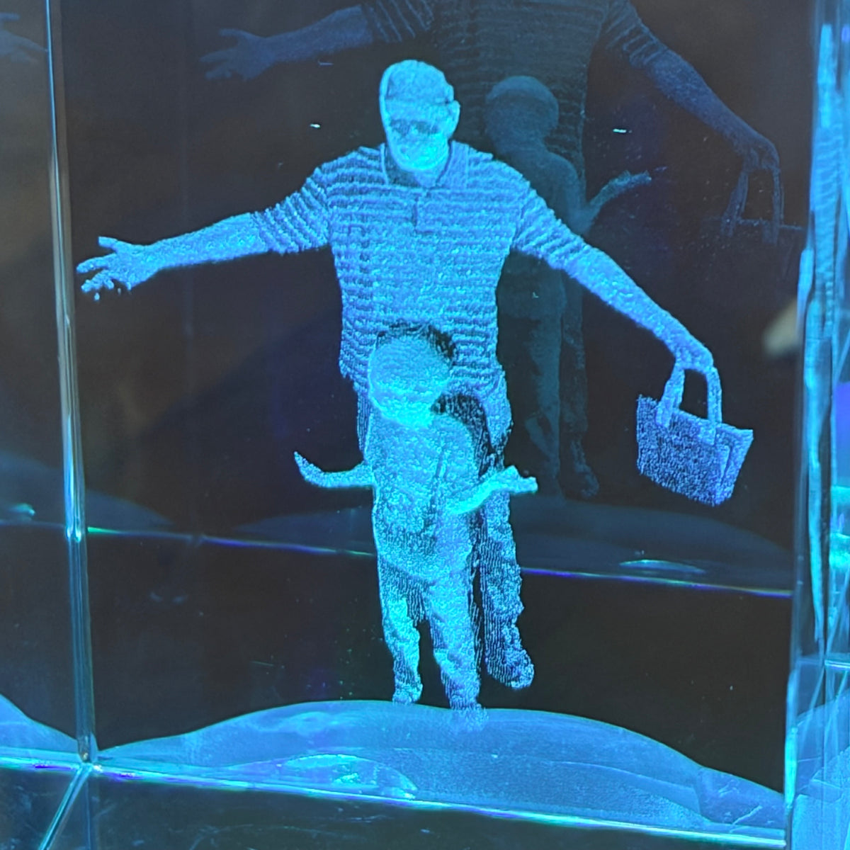 Floating Memories 3D Illuminated Rectangular Crystal-thumbmail-3