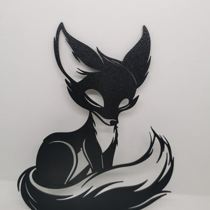 2D Cute Fox Wall Art by 2D Arts