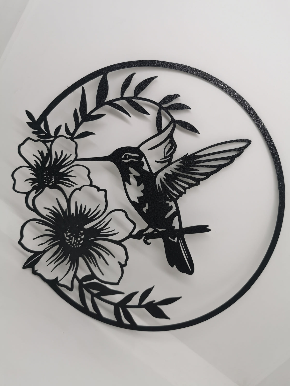 2D Humming Bird with Flowers Wall Art by 2D Arts-thumbmail-3