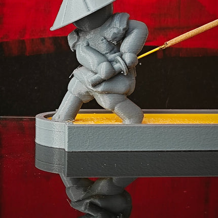 Samurai Sword Incense Holder by Kraken.STL