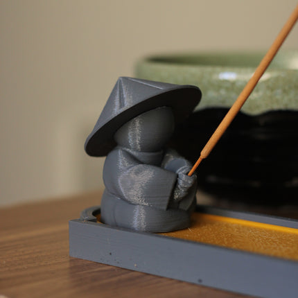 Fisherman Incense Holder by Kraken.STL