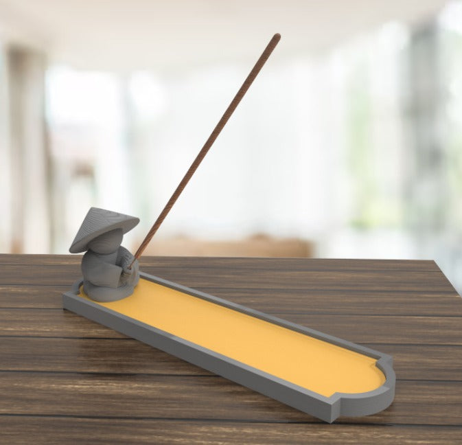 Fisherman Incense Holder by Kraken.STL-thumbmail-2