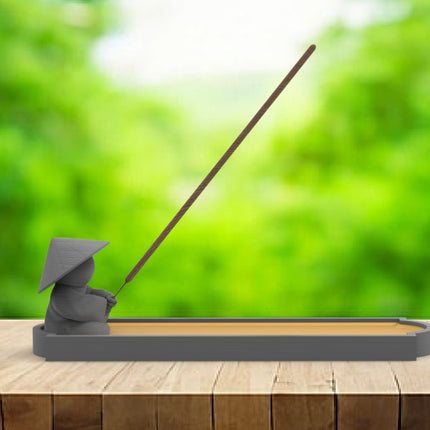 Fisherman Incense Holder by Kraken.STL