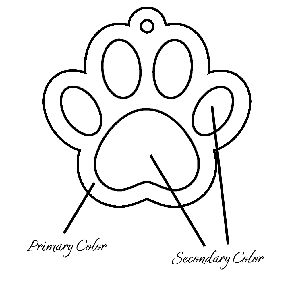 Paw Print Keychain-thumbmail-6