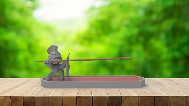 Roman Legionnaire Incense Holder by Kraken.STL