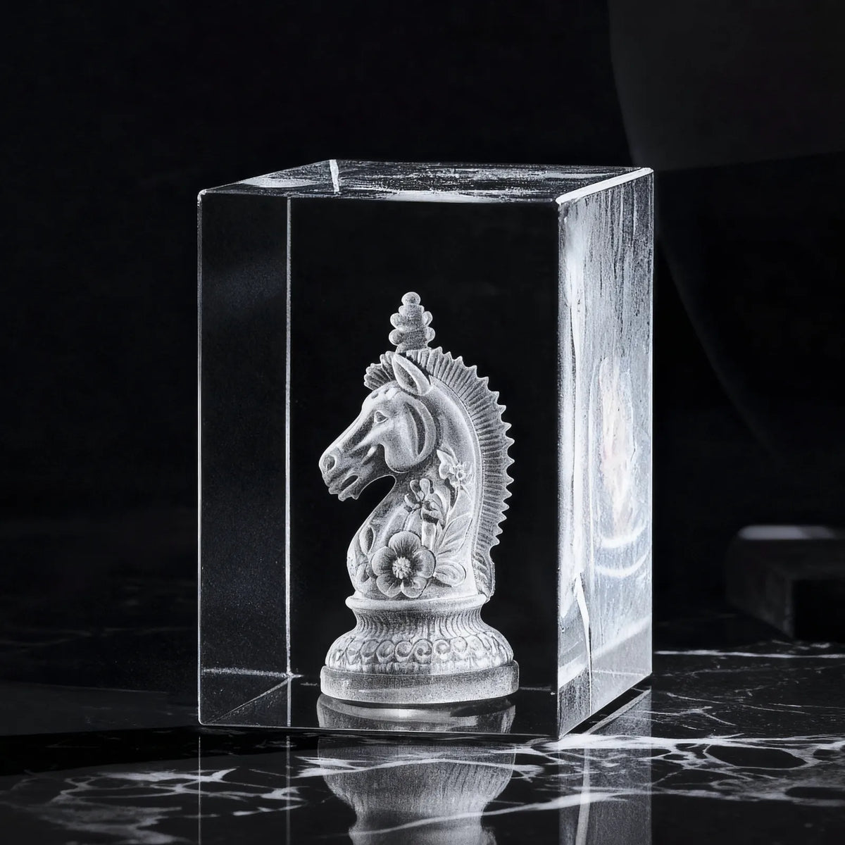 Floating Memories 3D Illuminated Rectangular Crystal-thumbmail-1